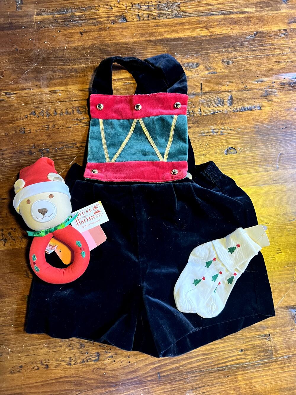Holiday Baby Jumper and Rattle Bundle - 18-24mo